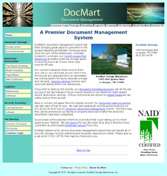 DocMart Web Site