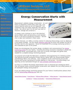 UtilEcon Services Energy Metering Web Site